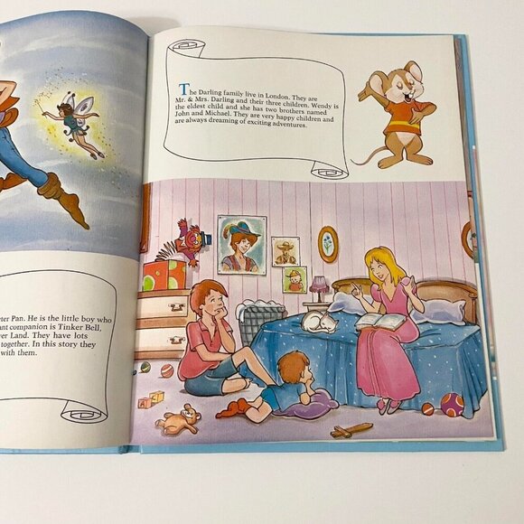 Vtg Peter Pan Well Loved Tales Peter Haddock Book - Picture 13 of 16